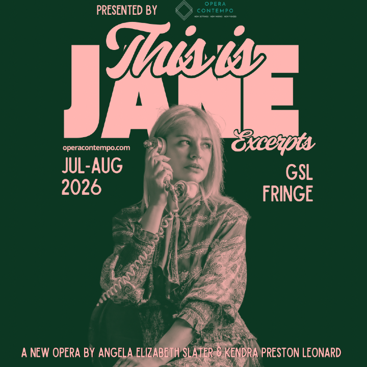 An image of a woman on a telephone with the title THIS IS JANE